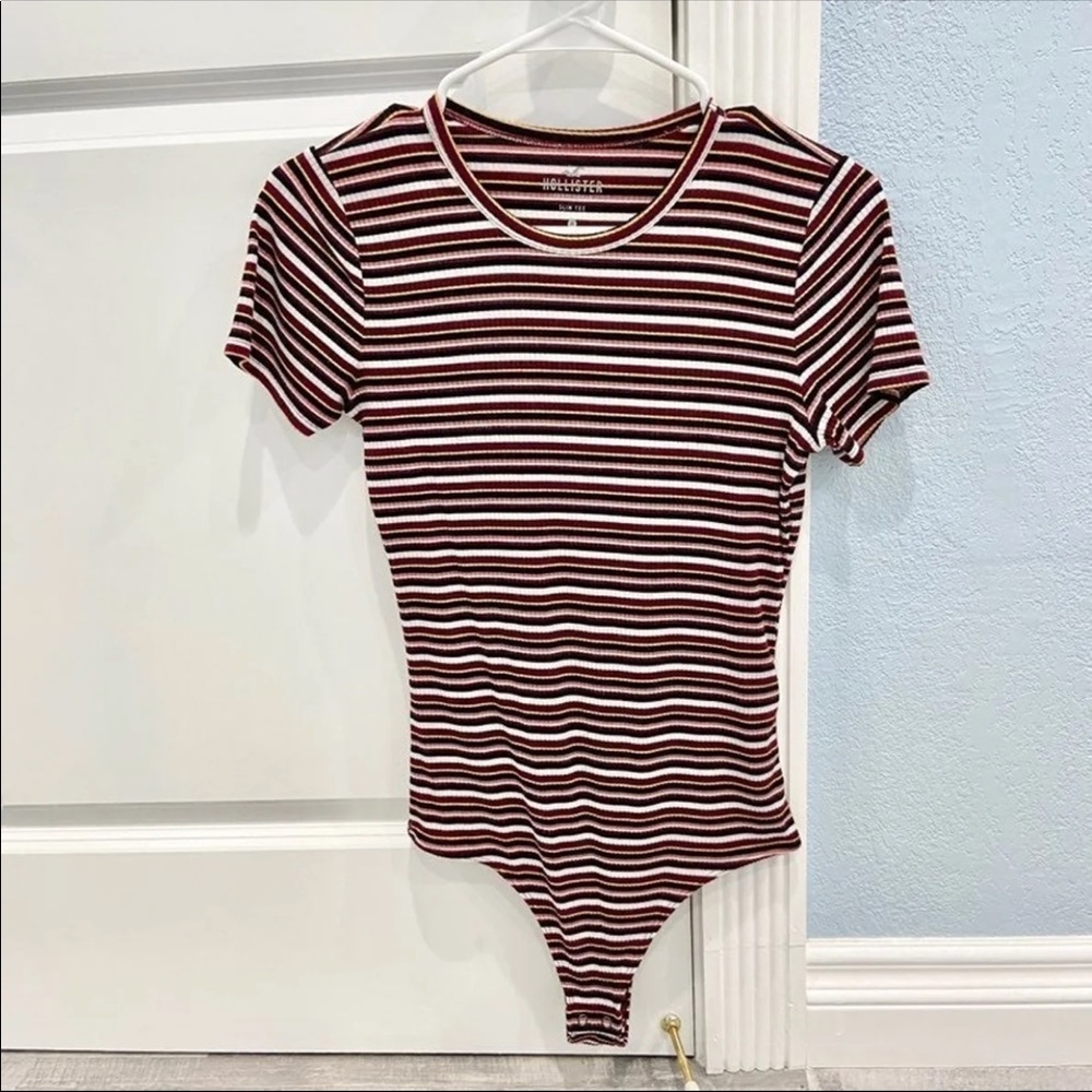 Hollister Striped Bodysuit